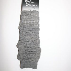 Brand New Arthur George by Rob Kardashian Gray Over the Knee Socks